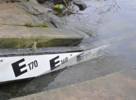 Logistik: Pegelstände deutscher Wasserstraßen fallen wieder