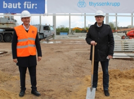 ThyssenKrupp Plastics: Neues Logistikzentrum in Tornesch