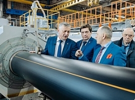 Peterpipe: Ausbau der Extrusion von PE-Rohren in St. Petersburg                                                                 