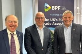 BPF: Flowers bleibt Präsident des britischen Kunststoffverbands