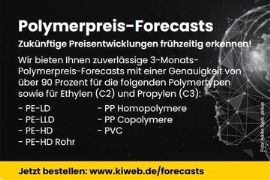 Polymerpreis-Forecasts: Aufwärtstrend bei etlichen Notierungen