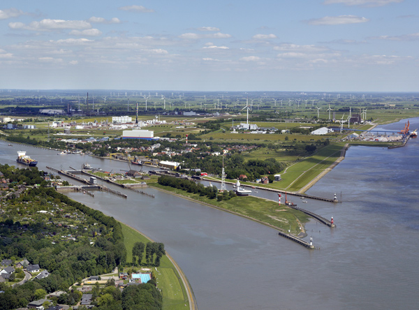 Der Produktionsstandort Brunsbüttel im Norden Deutschlands (Foto: Covestro)