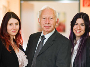 Esther Lang (li.), Dr. Friedrich Zitz und Dagmar Ajtic (Foto: E.L.T.)