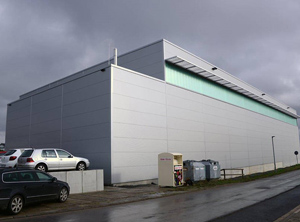 Die neue Halle für das Extrusionsblasformen in Korbach (Foto: Horizont)