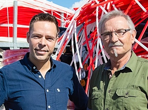 Michael Blaimschein und sein Vater Karl Blaimschein jun. (Foto: OKUV)