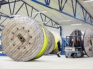 Von der Rolle: Spezialkabel für die Offshore-Industrie (Foto: Primo)