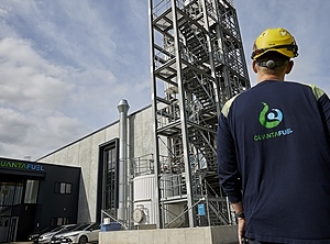 Finale Investitionsentscheidung fällt 2023: Geplante Pyrolyseanlage mit BASF und Dubal Holding (Foto: Quantafuel)