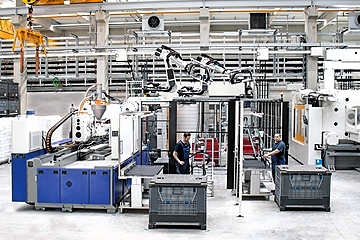 Zurückhaltende Auftragslage: Blick in die Produktion am Standort Creglingen (Foto: Wirthwein)