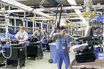 Produktion von Autositzen: Das vierte Quartal lief nicht so rund wie erhofft (Foto: Grammer)