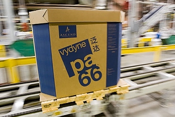 Die Compoundierung von ,,Vydyne“-Materialien in Europa wird zusammengefasst (Foto: Ascend)