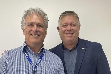 Neues Team beim japanischen Carbonfaser-Spezialisten: David Bernad (links) als Europa-Geschäftsführer und Scott Unger als Global-CEO (Foto: Toray)