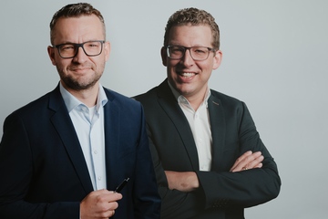 Die beiden Geschäftsführer des neuen Eigners: Andreas Obereder (li.) leitet den Bereich AdBlue, sein Bruder Thomas die Bereiche Logistik, Schmierstoffe und Technik (Foto: Obereder)