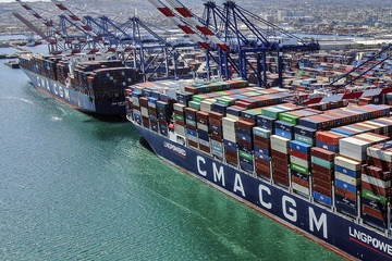 Container, soweit das Auge reicht: CMA CGM investiert massiv in den USA (Foto: CMA CGM)