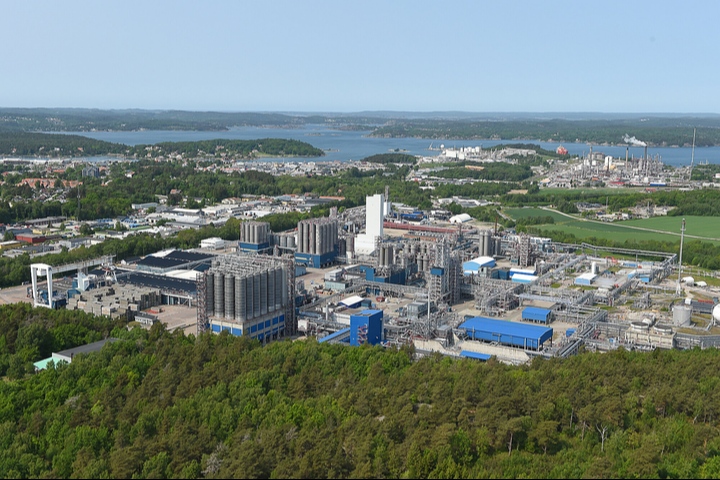 Anlagen des österreichischen Polyolefinkonzerns im schwedischen Stenungsund (Foto: Borealis)