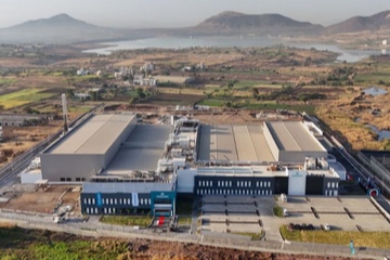 Bei Pune im Westen des indischen Subkontinents: Das neue Werk in Talegaon (Foto: Marquardt)